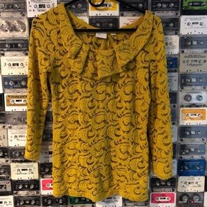 Anthropologie 9-H15 STCL Lace Top